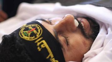 صور .. سرايا القدس تودع شهيدها عابدين أحد مجاهديها بلوء رفح