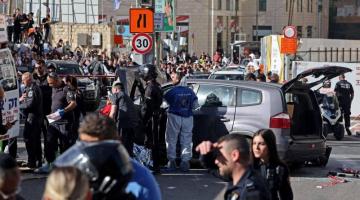 إصابة 8 مستوطنين صهاينة بعملية دهس في القدس