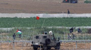 إصابات خلال قمع الاحتلال مسيرات غاضبة نصرة للأقصى شرق قطاع غزة