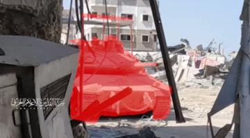 استهداف دبابة