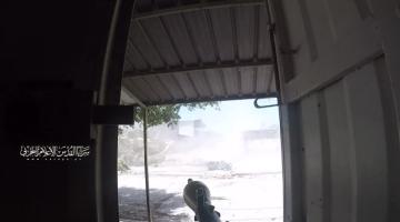 سرايا القدس تستهدف جرافة صهيونية في جباليا