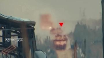 تفجير دبابة