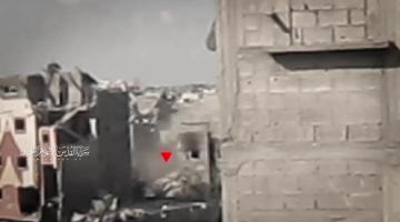 تفجير دبابة