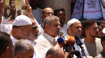 صور.. الجهاد: نحن بحلٍ من التهدئة لو استشهد خضر عدنان