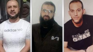 الأسرى عبد الله العارضة ومحمد طحاينة وعمار موسى يدخلون أعواماً جديدة بالأسر