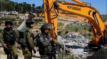 الاحتلال يهدم منزلاً جنوب شرق يطا