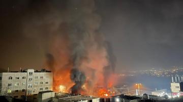 إصابات وحرق منازل جراء اعتداء المستوطنين على المواطنين جنوب نابلس