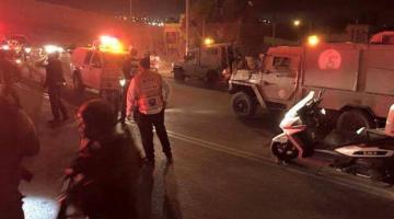 اصابة جندي من جيش الاحتلال بانفجار عبوة بالقدس