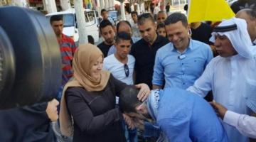 بيت لحم تستقبل ابنها الأسير المحرر مالك القاضي