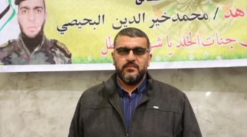 والد أحد شهداء النفق المحتجزين يدعو المقاومة لعدم التفاوض مع الاحتلال