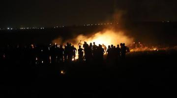 3 إصابات في قمع العدو لفعاليات الإرباك شمال القطاع