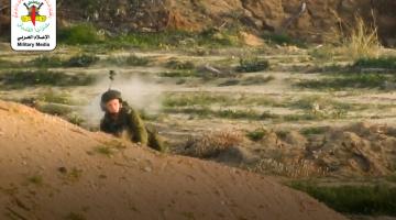 قنص ضابط صهيوني أثناء الإعتداء على أبناء شعبنا 22-1-2019م