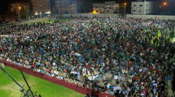 صور .. عشرات الالاف يشاركون في مهرجان "رباط الدم"