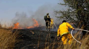 ضباط أمن مغتصبات غلاف غزة يرفضون إخماد الحرائق
