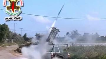 قصف مغتصبات العدو براجمة صواريخ قدس