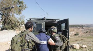 20 صحفياً فلسطينياً في سجون الاحتلال