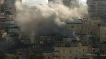 الاحتلال يفجر منزل الشهيد العكاري بشعفاط