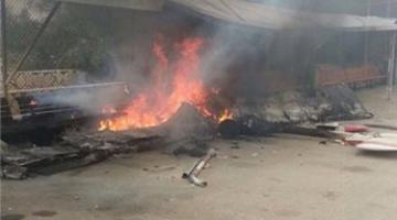 مقتل صهيونيين بتحطم طائرة خفيفة جنوب تل أبيب