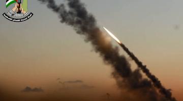 رشقات صاروخية تجاه مغتصبات العدو