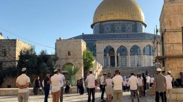 عشرات المستوطنين يقتحمون الأقصى وسط قيود مشددة