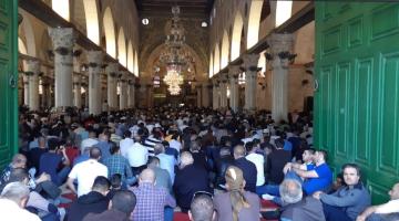 40 ألف مصلٍ أدوا صلاة الجمعة في المسجد الأقصى