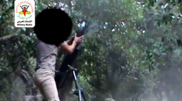 قصف المواقع الصهيونية في غلاف غزة