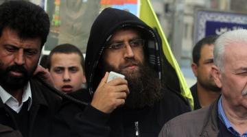 الشيخ المجاهد خضر عدنان في خطر