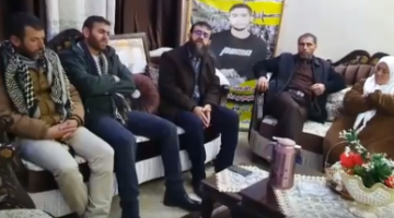 محررو الجهاد يزورون عائلة الأسير القائد معتصم رداد