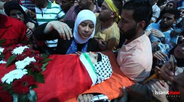  جماهير غفيرة تشّيع الشهيدة "حجيجي" برام الله