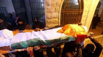 جماهير الخليل تشيع جثمان الشهيد الجعبري