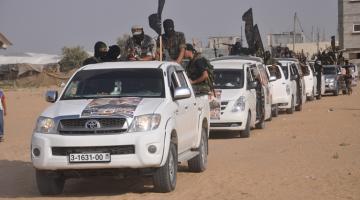 صور.. سرايا القدس تنظم مسيراً محمولاً بذكرى استشهاد القائد "دانيال منصور" برفح