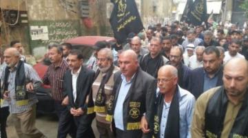 صور.. الجهاد تحيي ذكرى انطلاقتها في "الرشيدية" و"برج البراجنة"