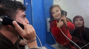 10 من ذوي أسرى غزة يزورون أبناءهم بسجن "نفحة"