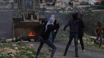 اندلاع مواجهات مع الاحتلال بمخيم العروب شمال الخليل