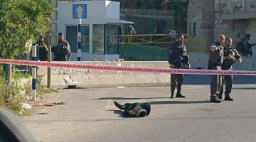 إصابة شاب بزعم محاولته تنفيذ عملية طعن قرب المسجد الابراهيمي