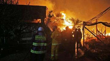 ألفان من طواقم الإطفاء أخمدوا 1773 حريقا ب"الكيان "