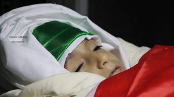 جماهير بيت لحم تشيّع الشهيدة الطفلة لمى صلاح