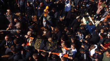 جماهير حاشدة تُشيع جثماني القائدين «السعدي والزبيدي» في جنين