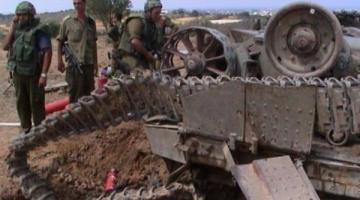 العدو يحول دبابة "ميركفاة2" لمدرعة لفشلها بغزة