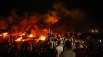  إصابات خلال مواجهات مع الاحتلال في بلدة بيتا