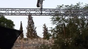 الاحتلال ينصب كاميرات حساسة على بوابات الأقصى