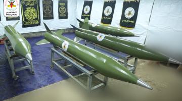 بالفيديو.. رشقات من صواريخ البدر 3 المطور صوب عسقلان وسديروت