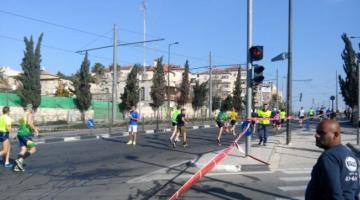 اغلاق طريق رام الله - نابلس بسبب مارثون للمستوطنين