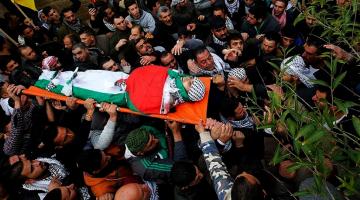 استشهاد شاب دهسته حافلة صهيونية شمالي الخليل