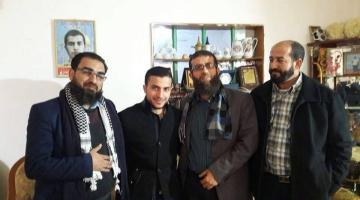 وفد من الجهاد يزور بيوت أسرى ومحررين وشهداء بأريحا وبيت لحم