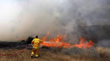 حريقان في مستوطنات غلاف غزة بفعل بالونات حارقة
