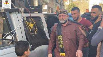  الأسير القيادي «وحيد أبو مارية» يتنسم عبير الحرية 