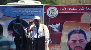 الجهاد تقيم صلاة الجمعة بغزة تضامنا مع علان