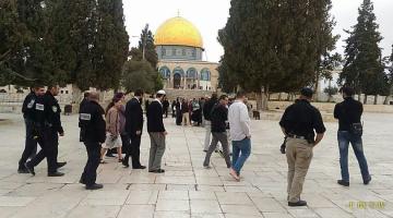 خبراء من "الآثار" ومستوطنون يقتحمون الأقصى