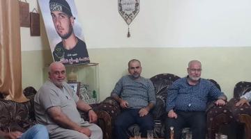 الجهاد تزور عائلة الشهيد القائد "محمد عاصي" برام الله